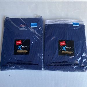 Hanes XTemp thermal crew top and pants . Size 3XL. New in package.